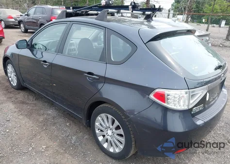 2008 Subaru Impreza 2.5I z USA, uszkodzony, nr VIN JF1GH61618H834567